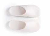 White shoe insoles on a white background
