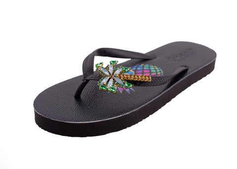 Pineapple & Palm Premium Women’s Slipper