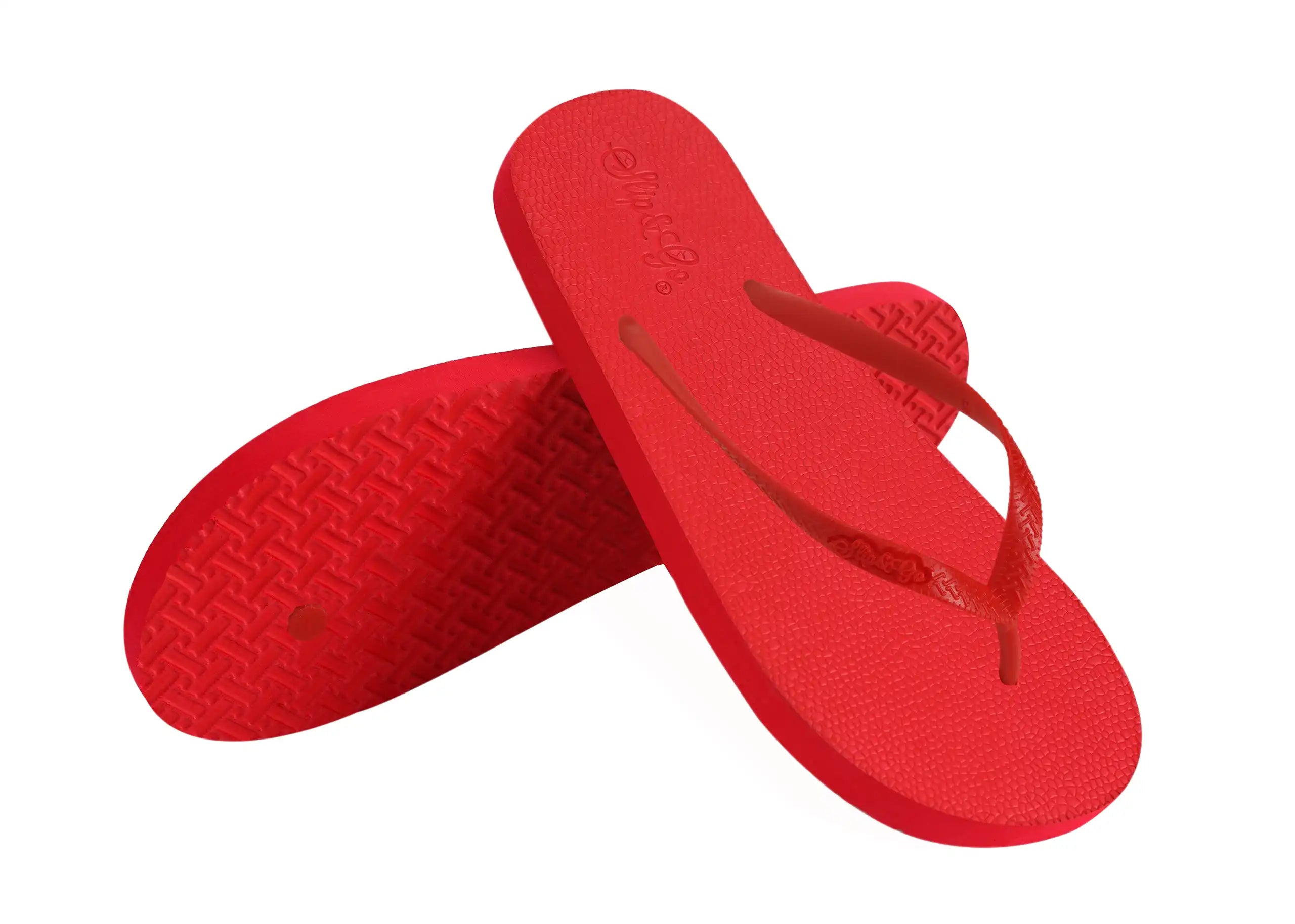 Red Premium Men’s Comfort Slipper