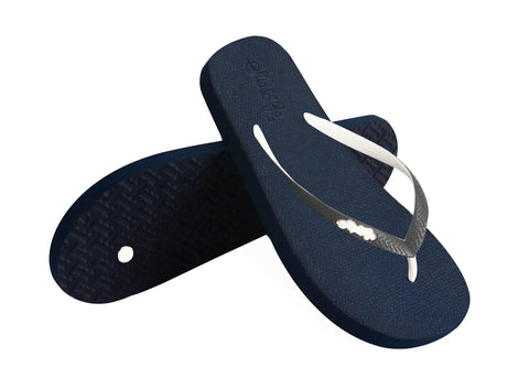 Deep Navy Blue Premium Men’s Comfort Slipper