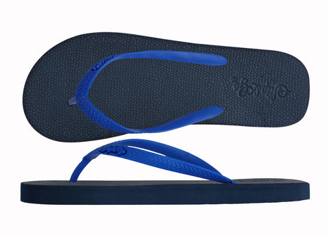Deep Navy Blue Premium Men’s Comfort Slipper