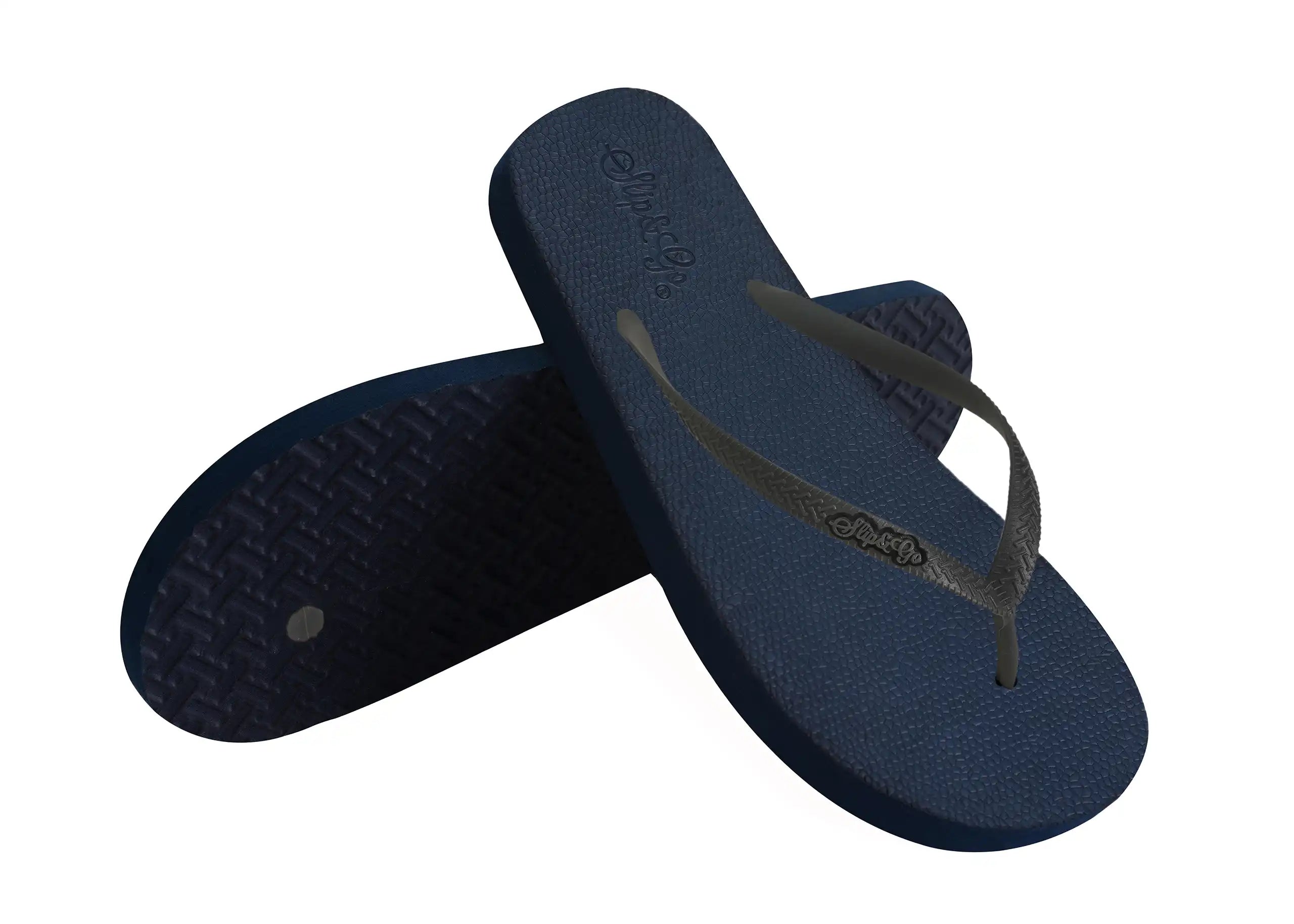 Deep Navy Blue Premium Men’s Comfort Slipper