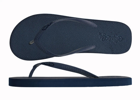 Deep Navy Blue Premium Men’s Comfort Slipper