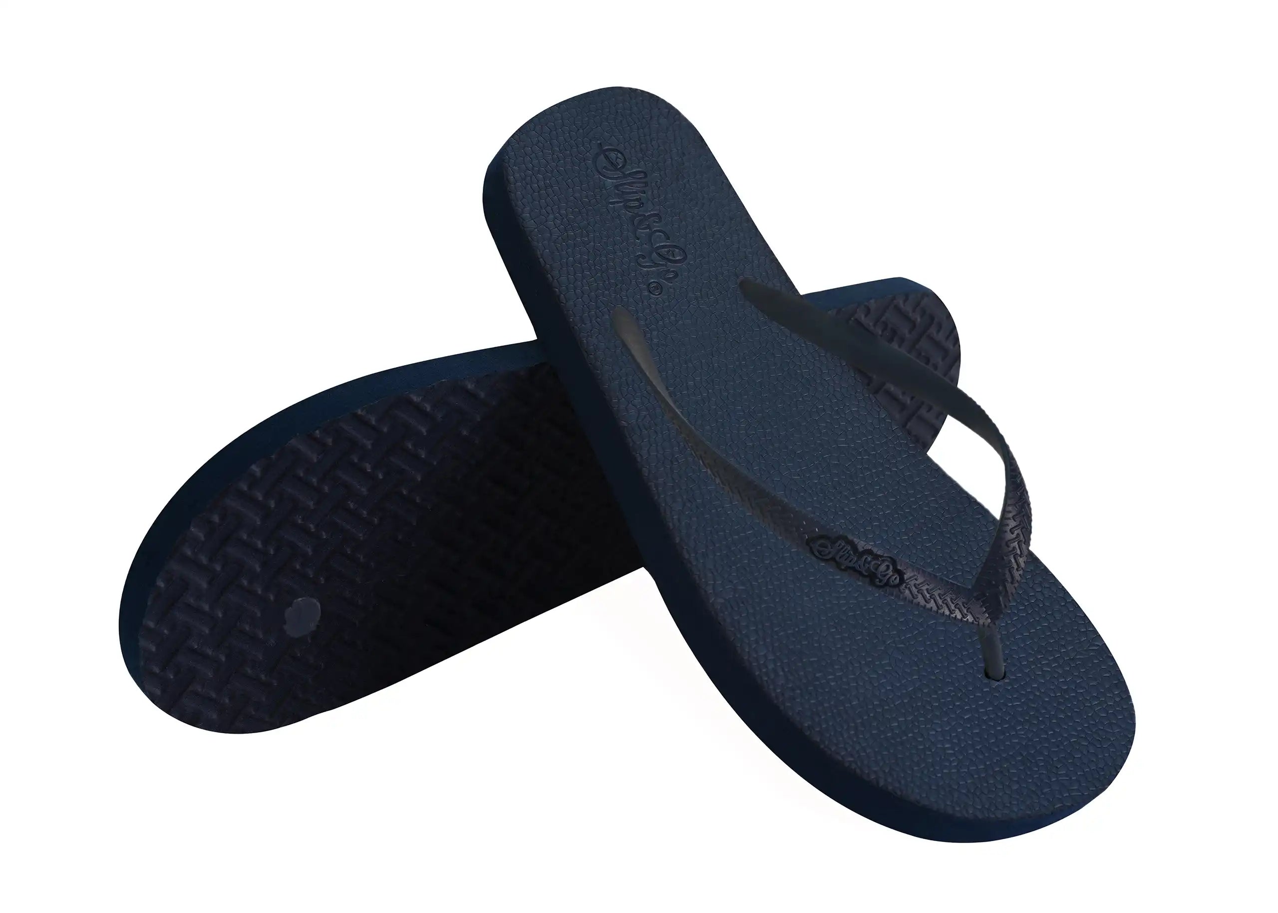 Deep Navy Blue Premium Men’s Comfort Slipper