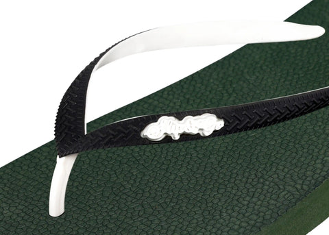 Natural Olive Green Premium Kids Comfort Slipper