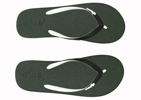Natural Olive Green Premium Kids Comfort Slipper