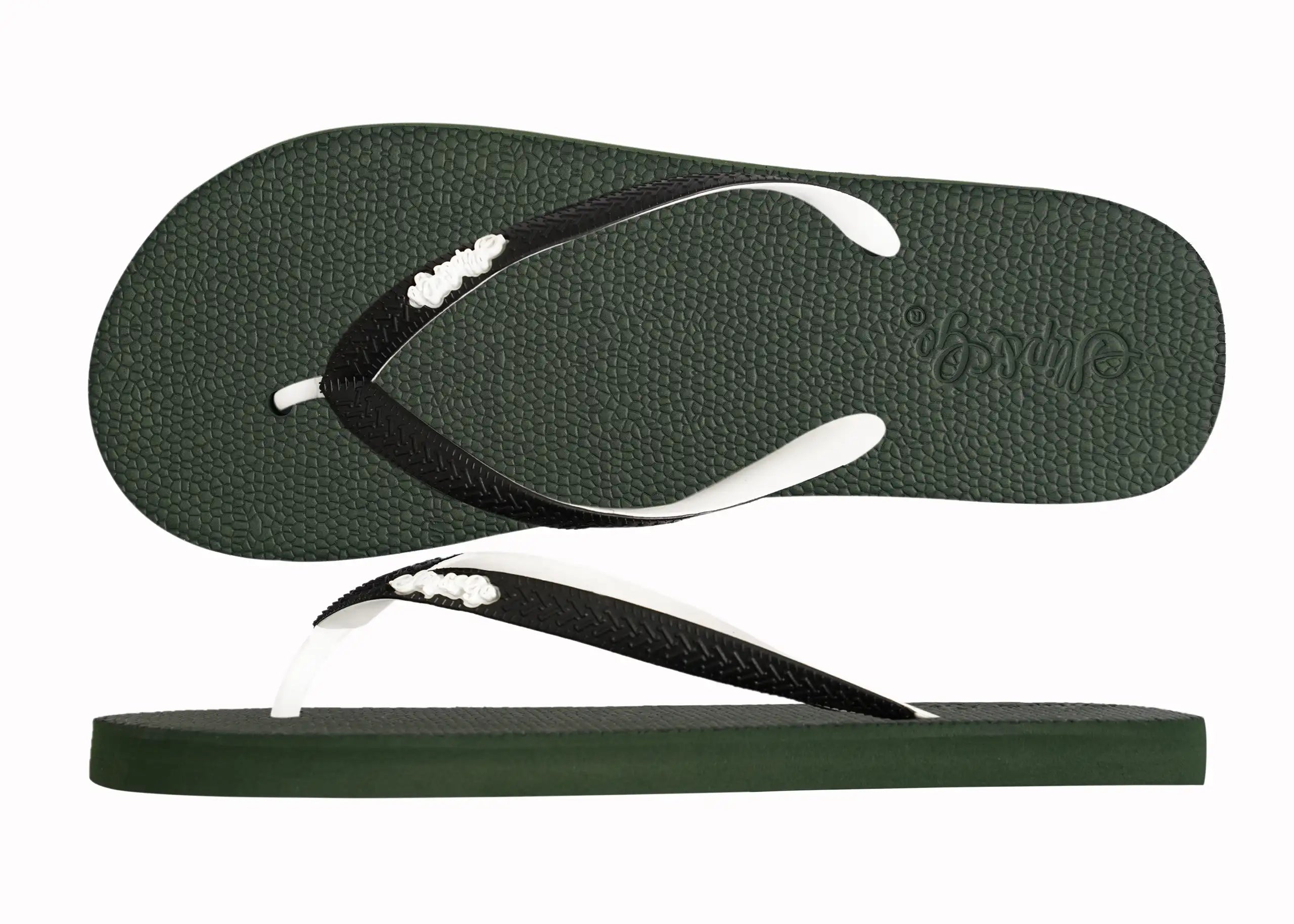 Natural Olive Green Premium Kids Comfort Slipper