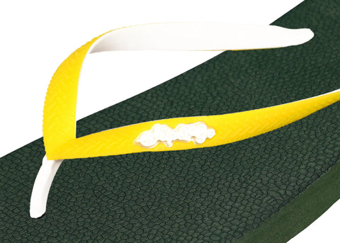 Natural Olive Green Premium Kids Comfort Slipper