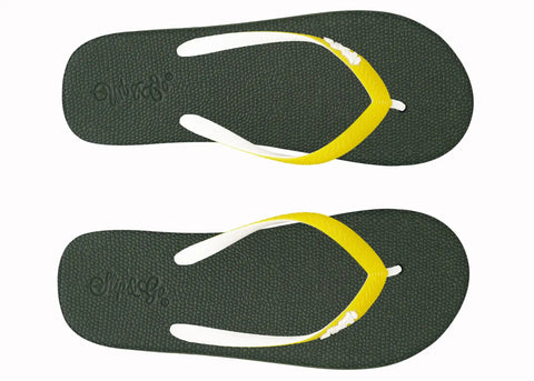 Natural Olive Green Premium Kids Comfort Slipper