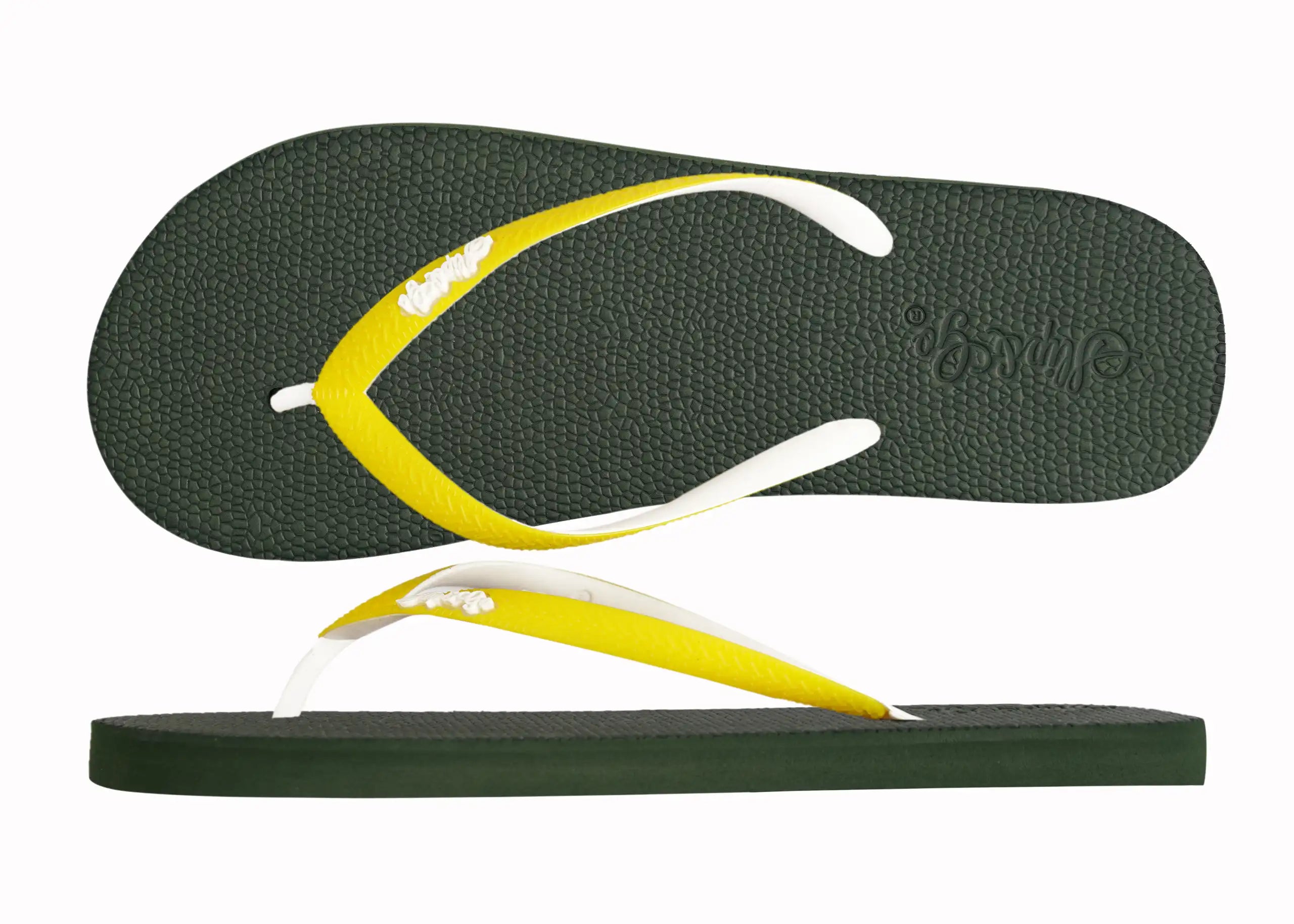 Natural Olive Green Premium Kids Comfort Slipper