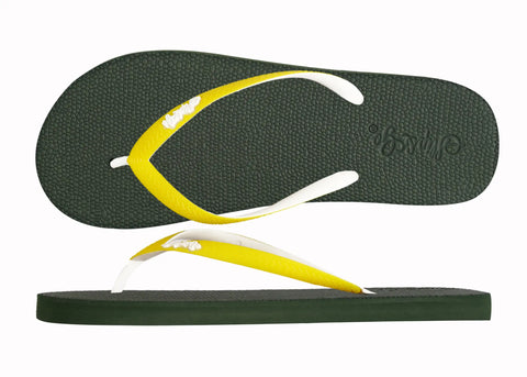 Natural Olive Green Premium Kids Comfort Slipper