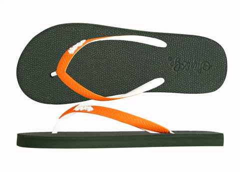 Natural Olive Green Premium Kids Comfort Slipper