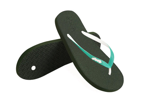 Natural Olive Green Premium Kids Comfort Slipper