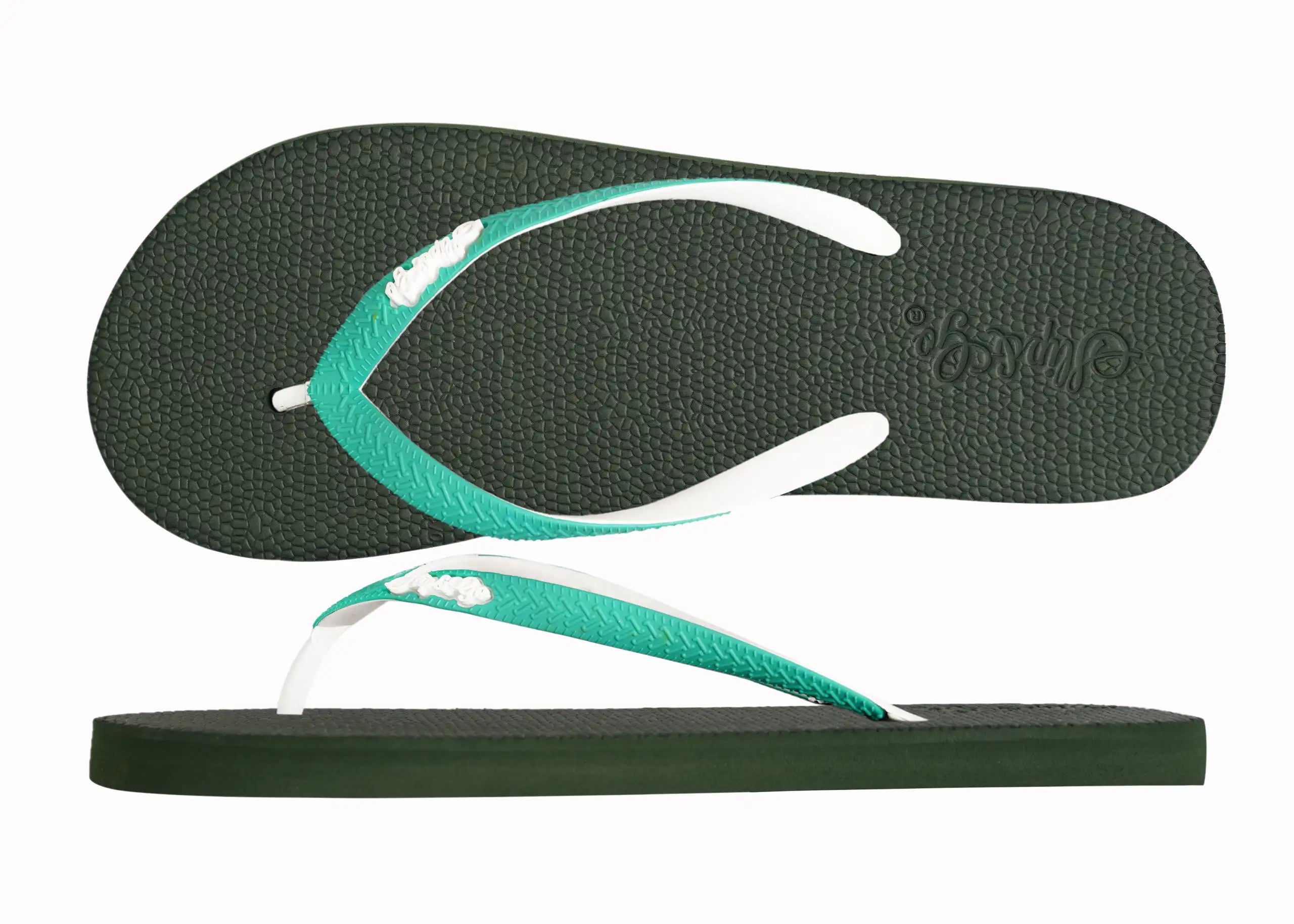 Natural Olive Green Premium Kids Comfort Slipper