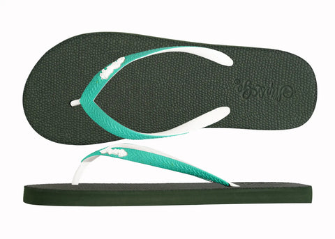 Natural Olive Green Premium Kids Comfort Slipper