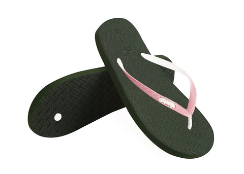 Natural Olive Green Premium Kids Comfort Slipper
