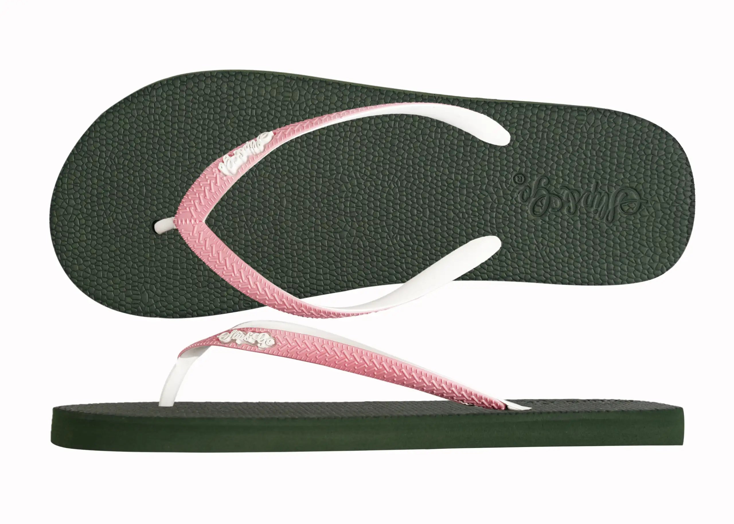 Natural Olive Green Premium Kids Comfort Slipper