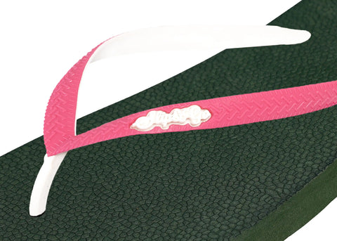 Natural Olive Green Premium Kids Comfort Slipper