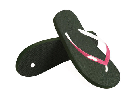 Natural Olive Green Premium Kids Comfort Slipper