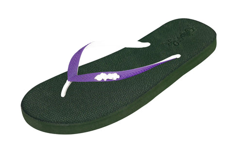 Natural Olive Green Premium Kids Comfort Slipper