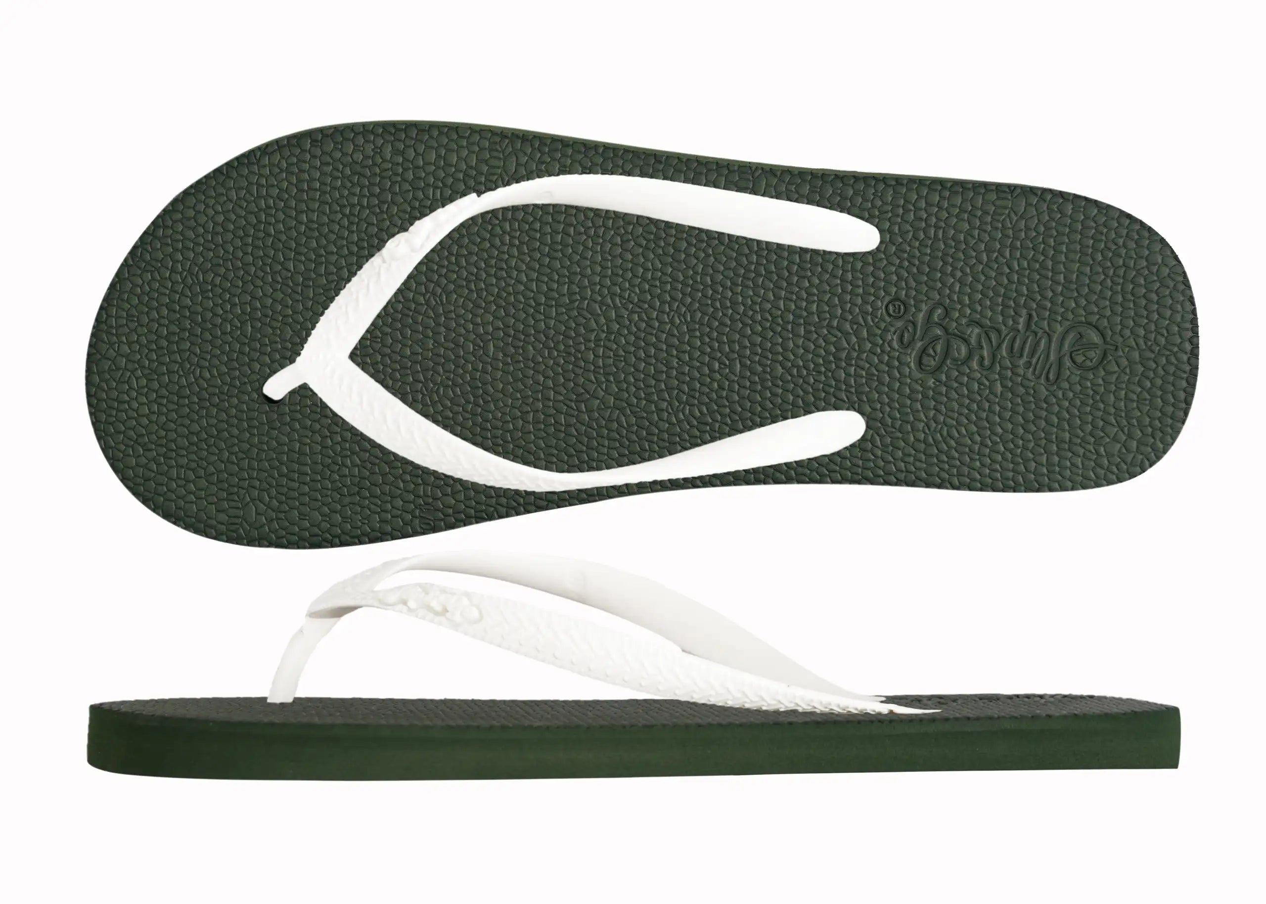 Natural Olive Green Premium Kids Comfort Slipper