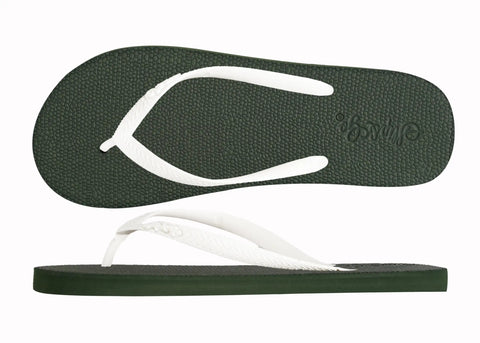 Natural Olive Green Premium Kids Comfort Slipper