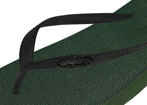 Natural Olive Green Premium Kids Comfort Slipper