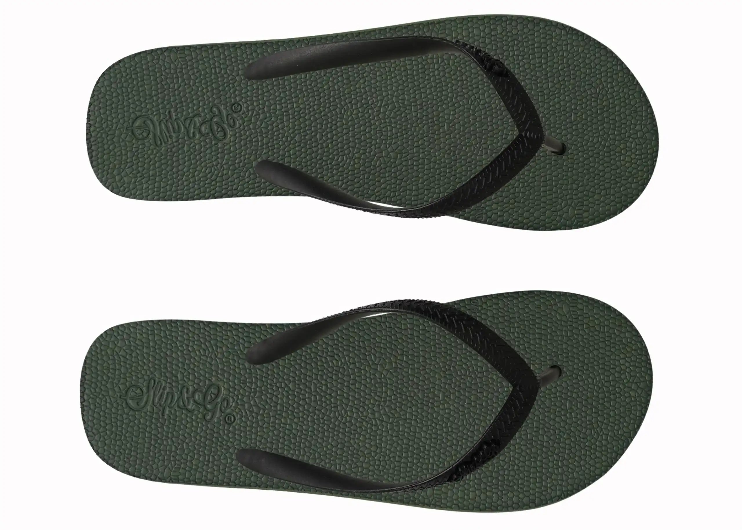 Natural Olive Green Premium Kids Comfort Slipper