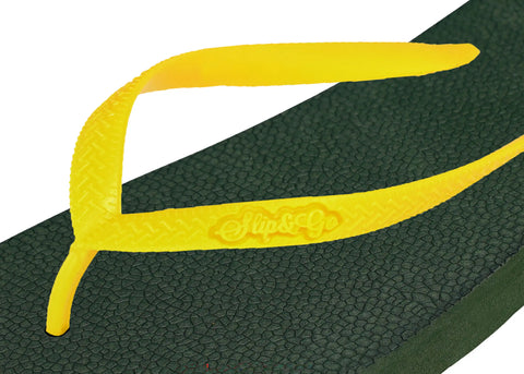 Natural Olive Green Premium Kids Comfort Slipper