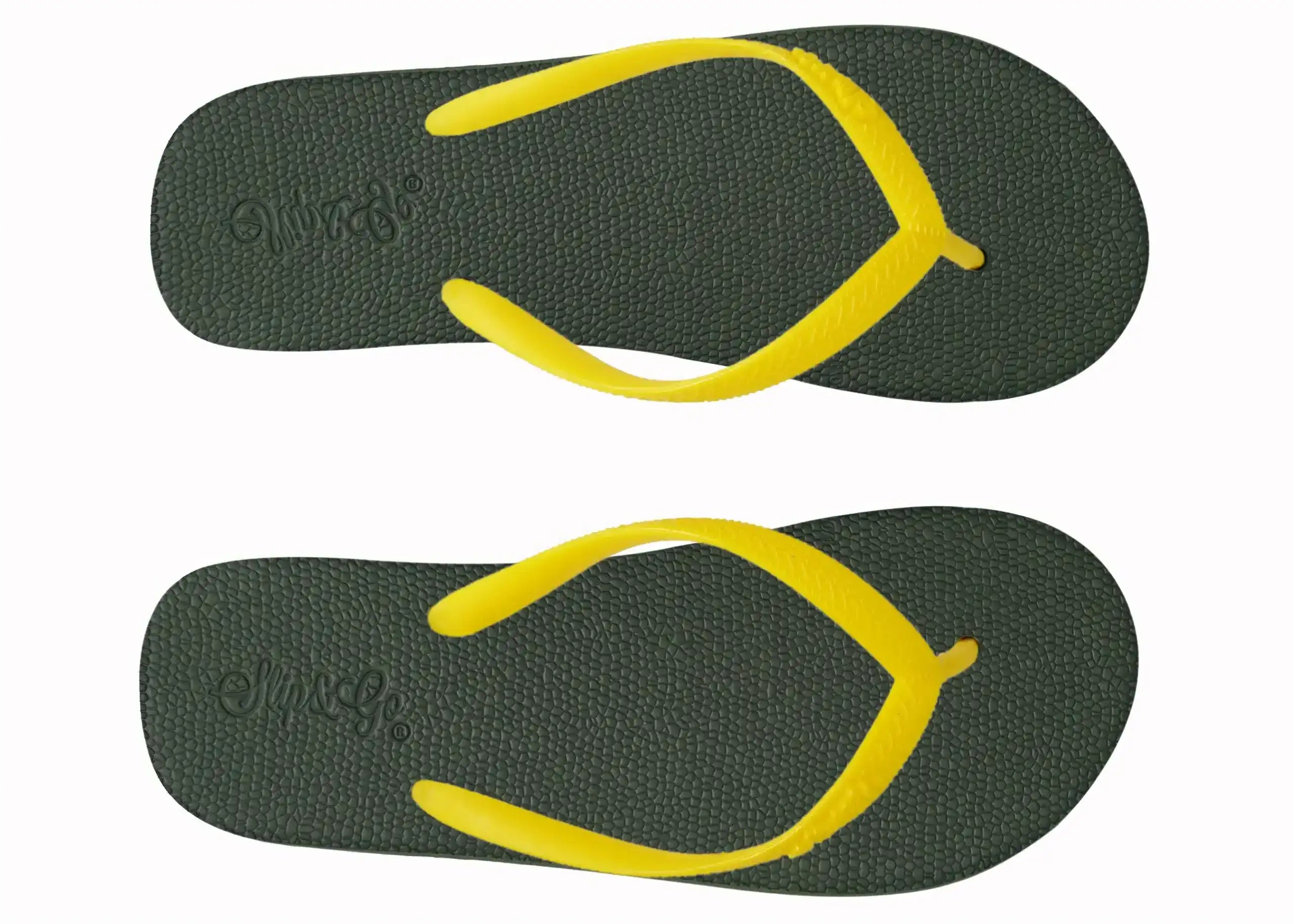 Natural Olive Green Premium Kids Comfort Slipper