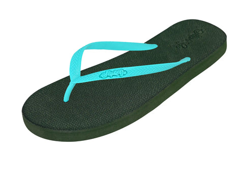Natural Olive Green Premium Kids Comfort Slipper