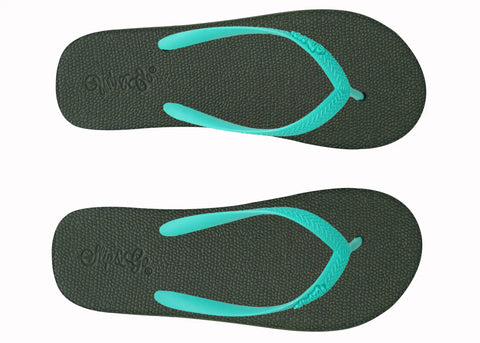 Natural Olive Green Premium Kids Comfort Slipper
