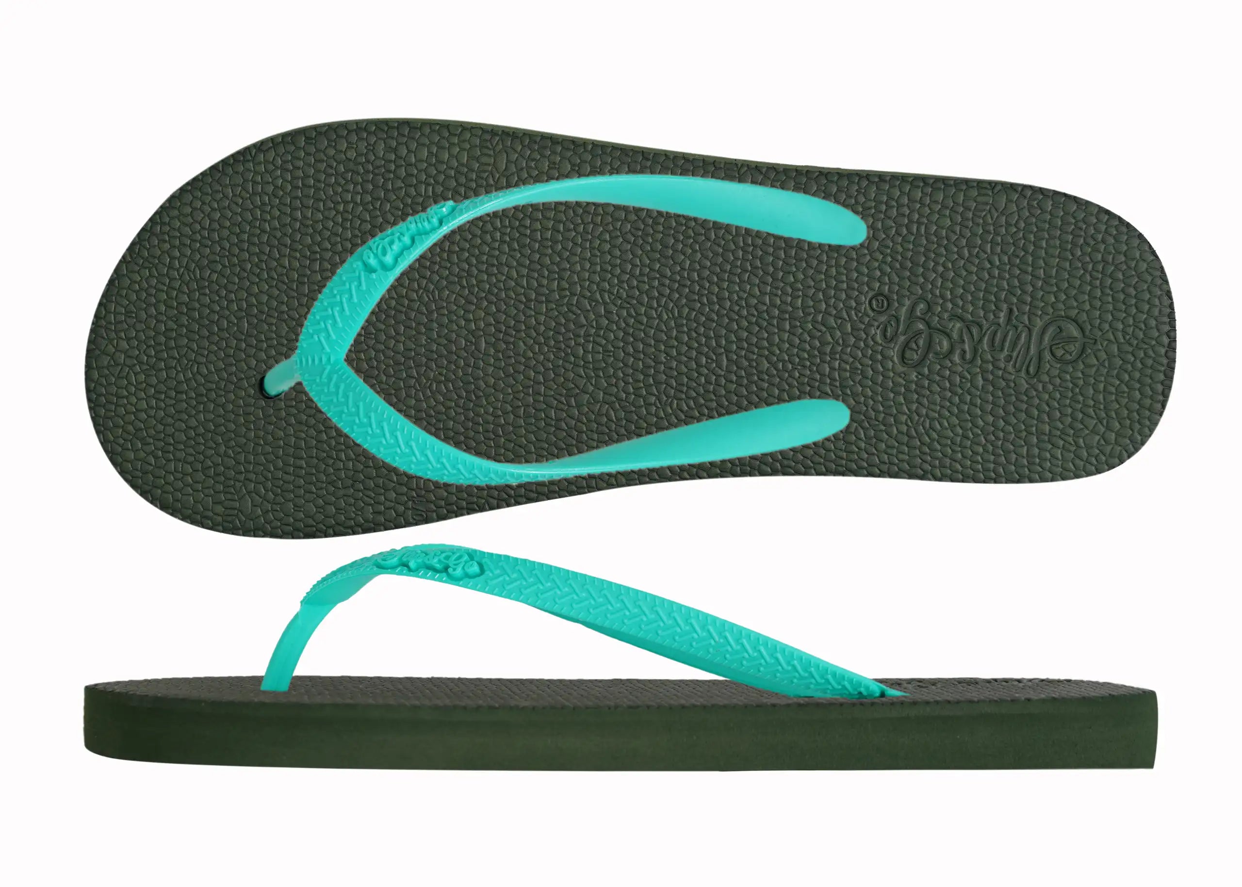 Natural Olive Green Premium Kids Comfort Slipper