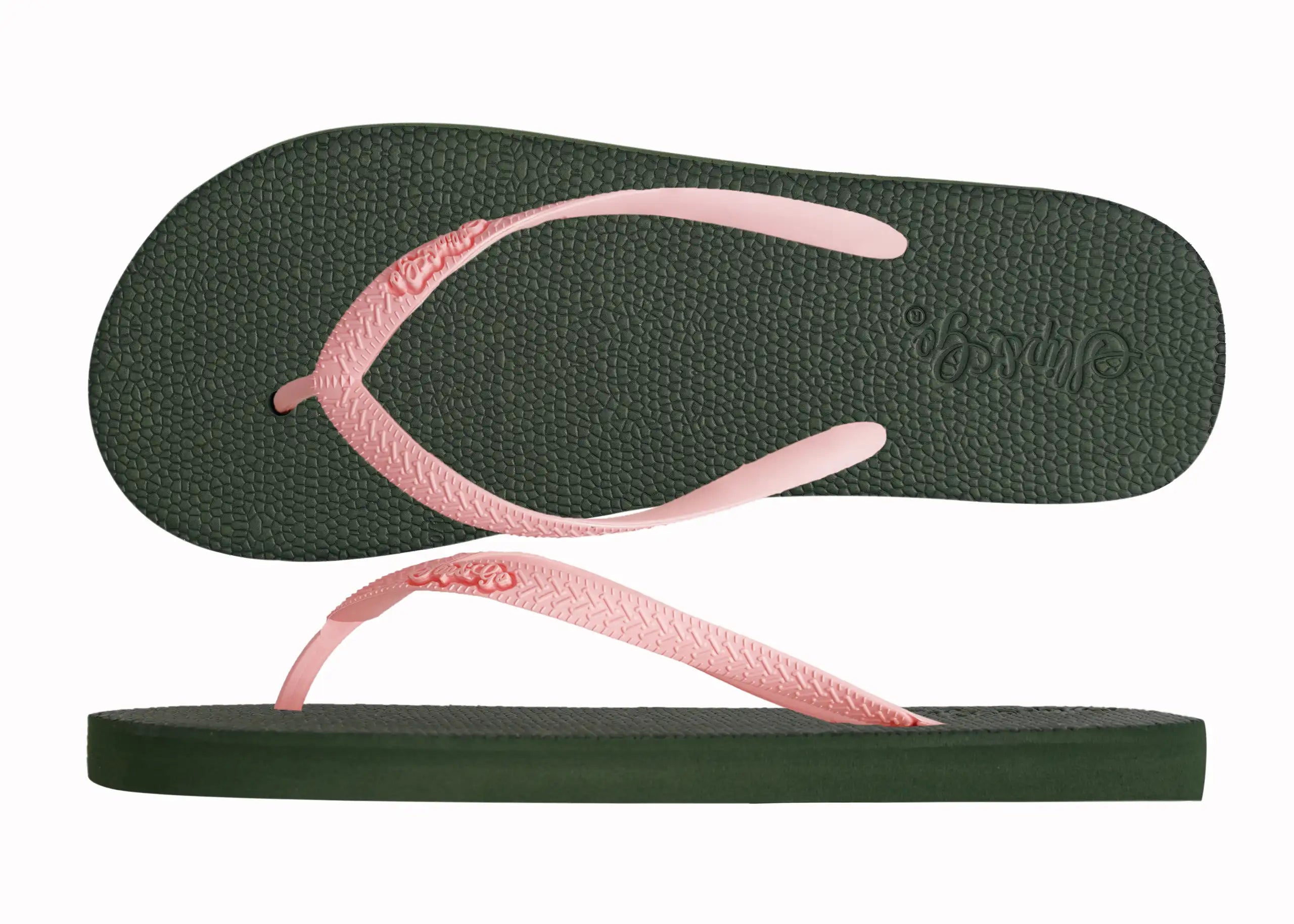 Natural Olive Green Premium Kids Comfort Slipper