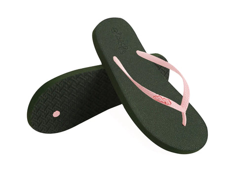 Natural Olive Green Premium Kids Comfort Slipper