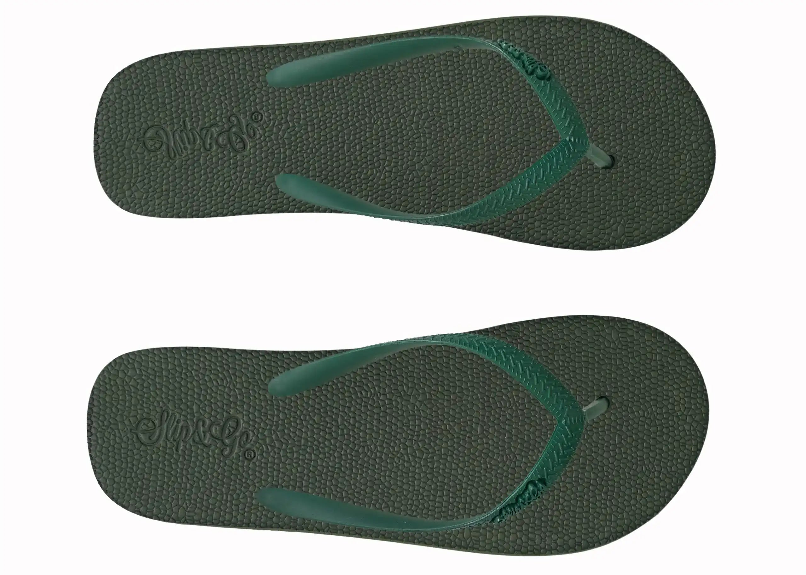 Natural Olive Green Premium Kids Comfort Slipper