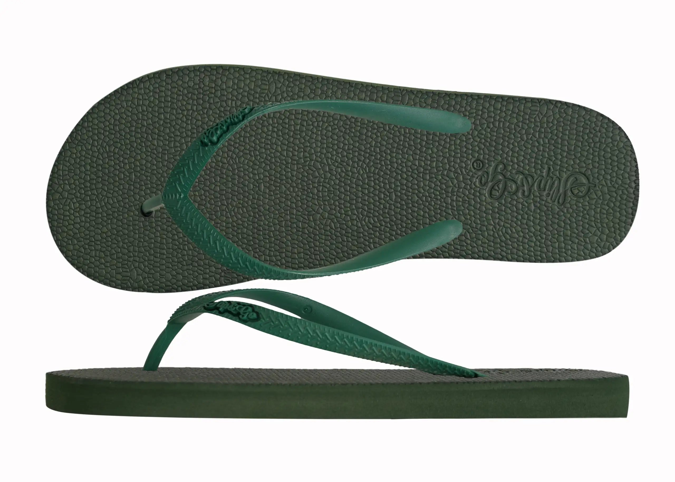 Natural Olive Green Premium Kids Comfort Slipper