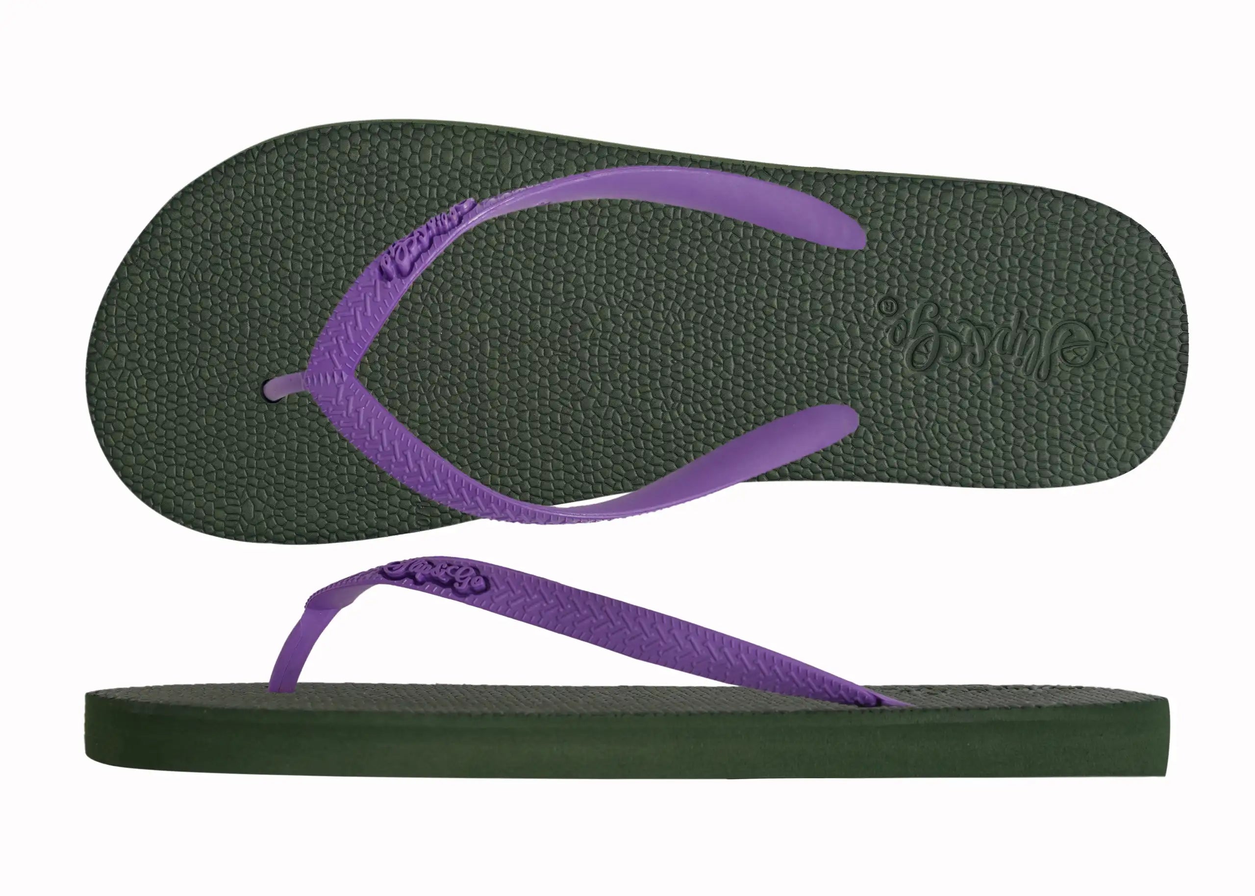 Natural Olive Green Premium Kids Comfort Slipper