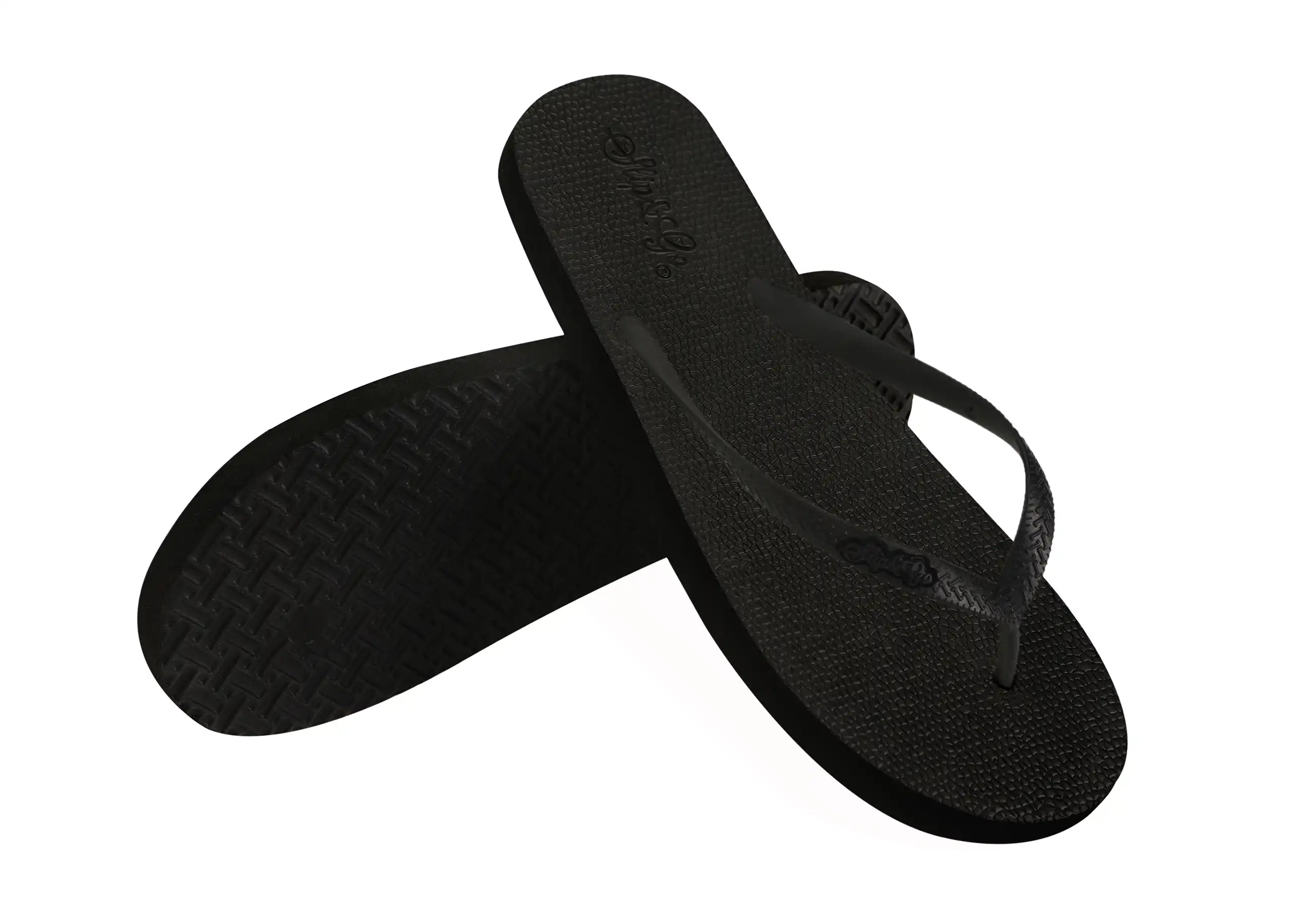 Midnight Black Premium Men’s Comfort Slipper