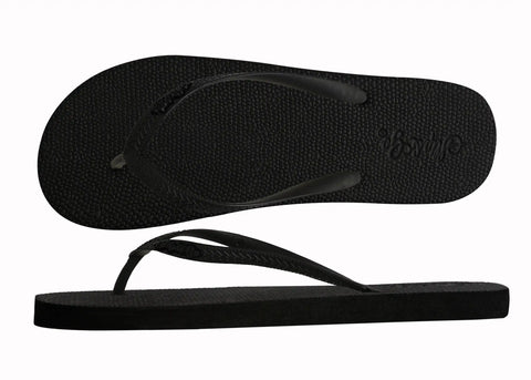 Midnight Black Premium Men’s Comfort Slipper