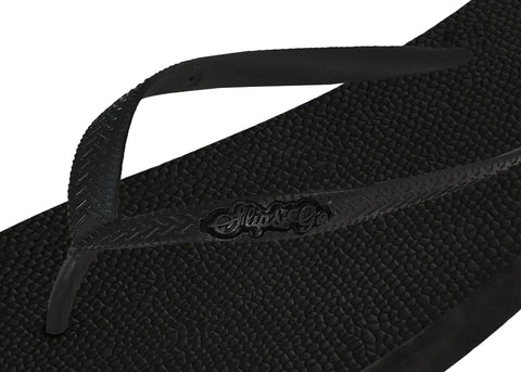 Midnight Black Premium Men’s Comfort Slipper