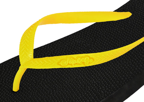 Midnight Black Premium Men’s Comfort Slipper