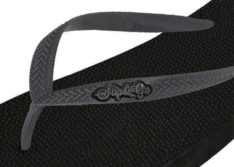 Midnight Black Premium Men’s Comfort Slipper