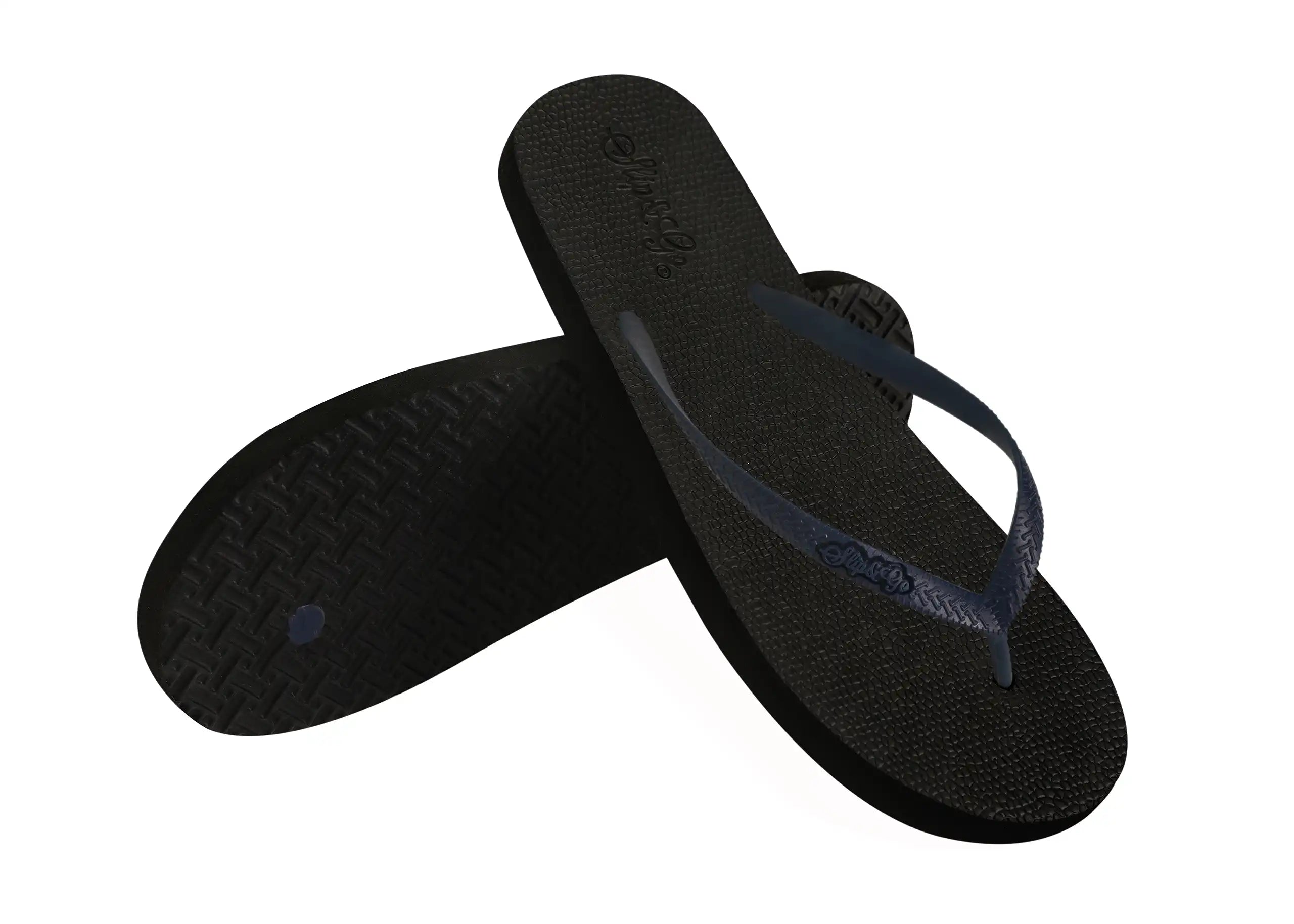Midnight Black Premium Men’s Comfort Slipper