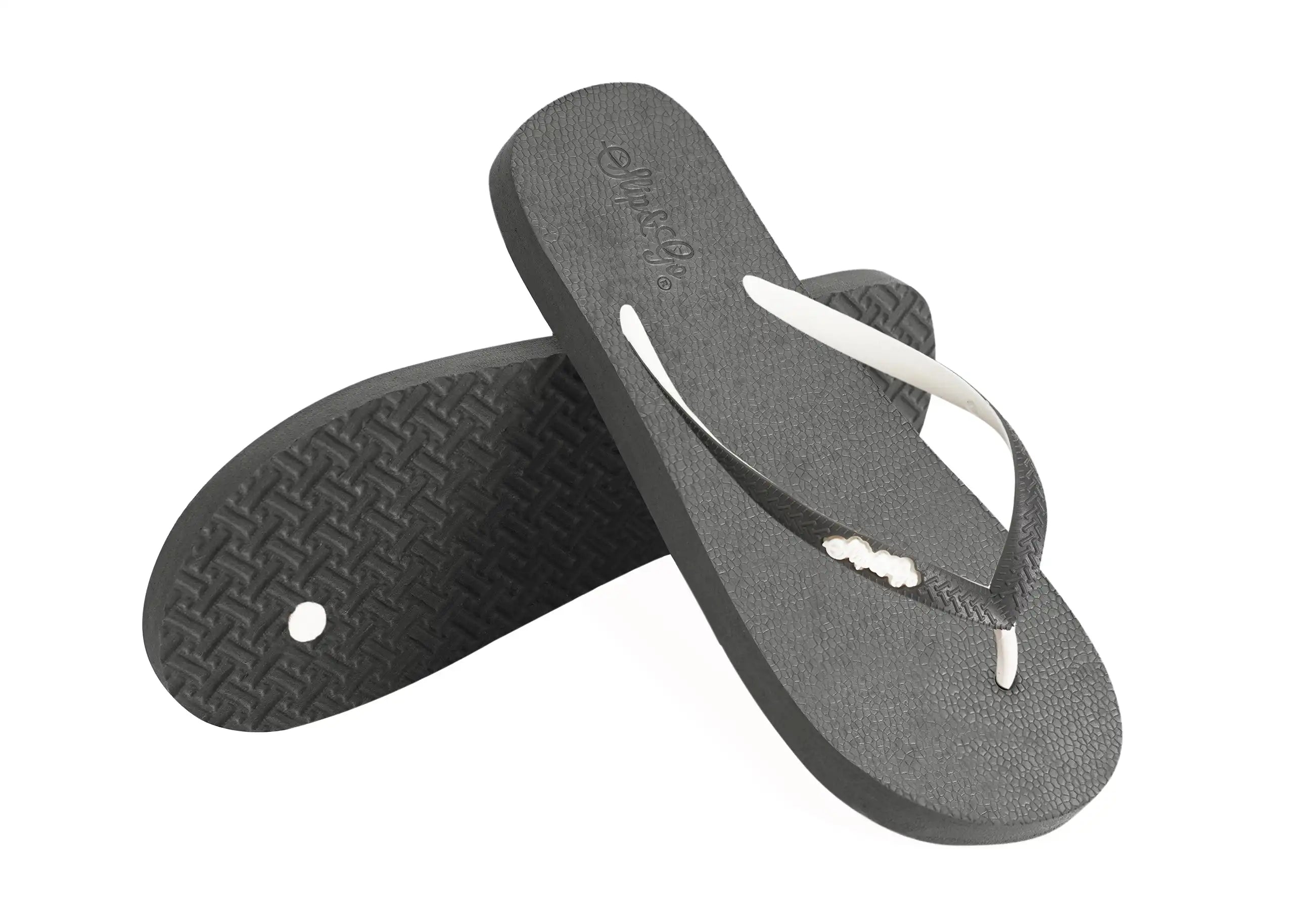 Platinum Gray Premium Kids Comfort Slipper