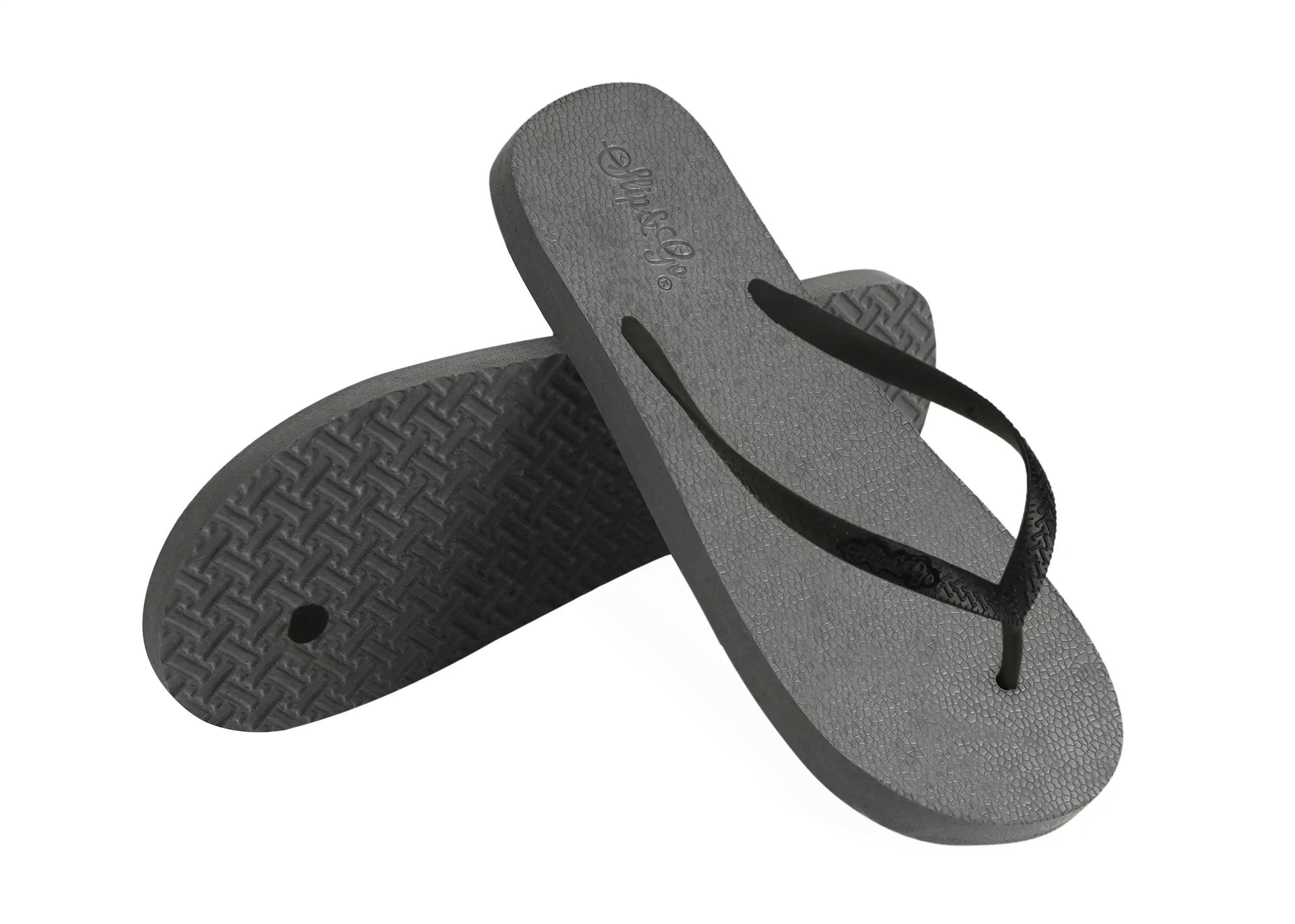 Platinum Gray Premium Kids Comfort Slipper