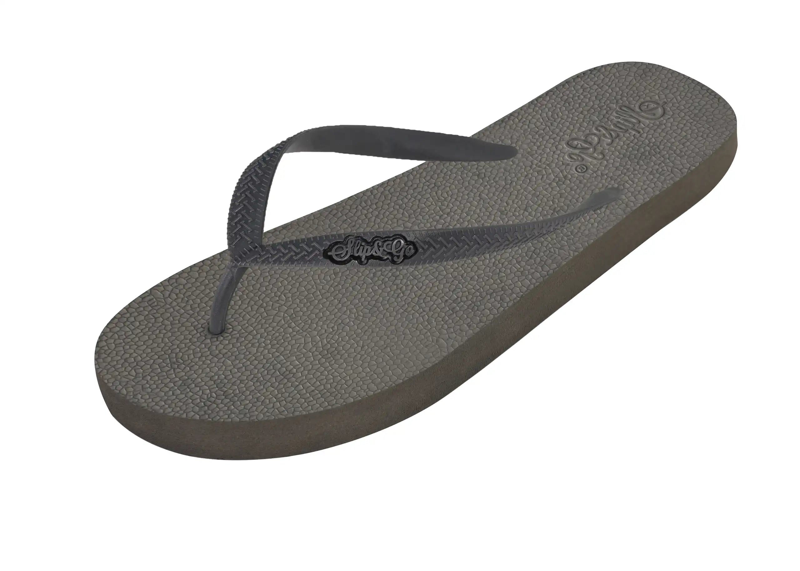 Platinum Gray Premium Kids Comfort Slipper
