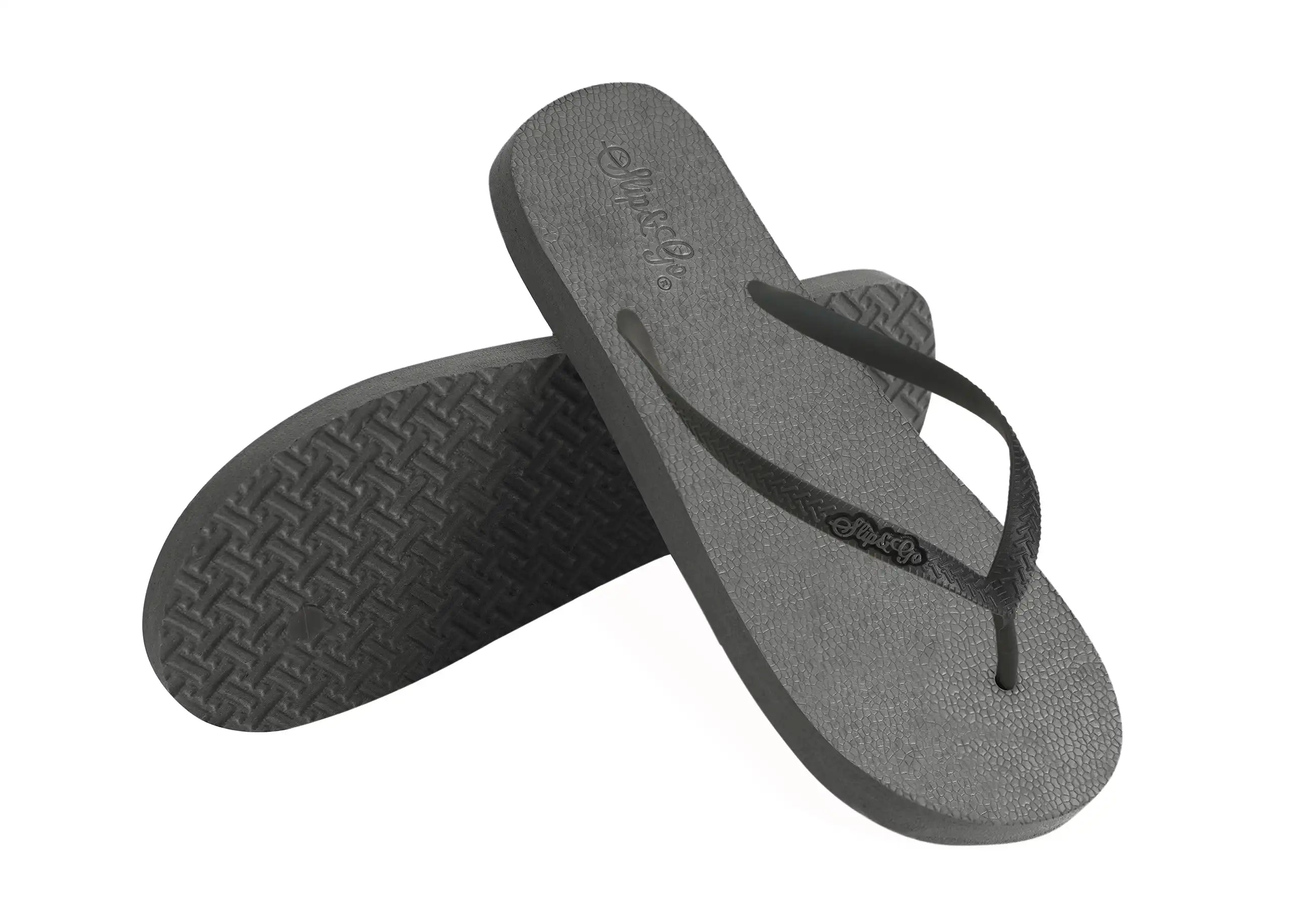Platinum Gray Premium Kids Comfort Slipper