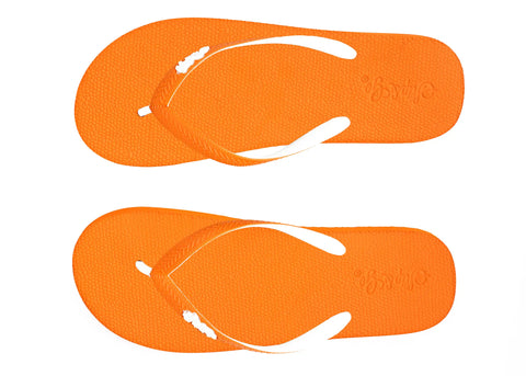 Electric Orange Premium Women's Comfort Slipper
