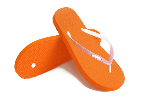 Electric Orange Premium Women's Comfort Slipper